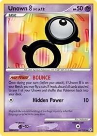 Unown [B] - Reverse Holo