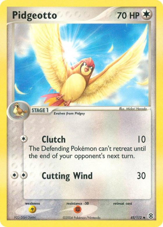 Pidgeotto - Reverse Holo