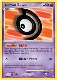 Unown [D] - Reverse Holo