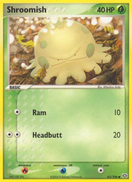 Shroomish - Reverse Holo