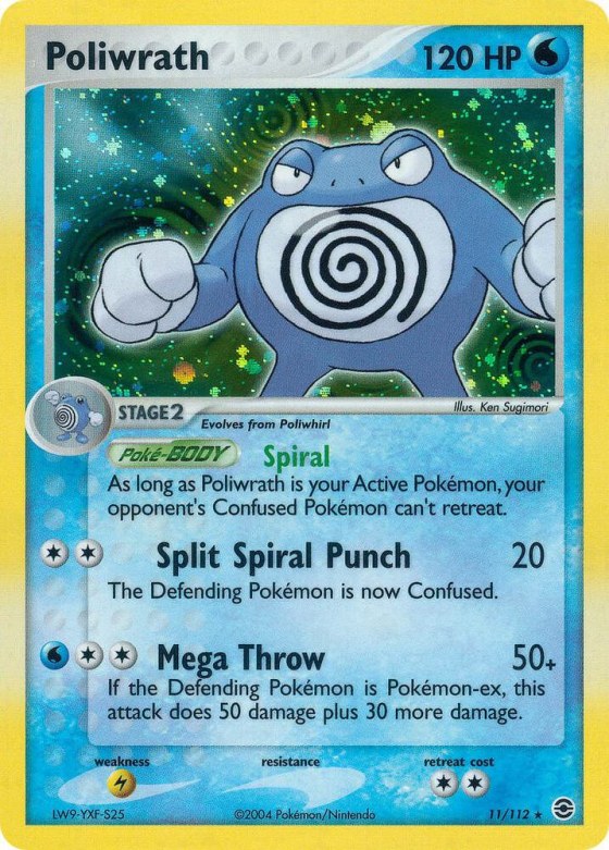 Poliwrath - Reverse Holo