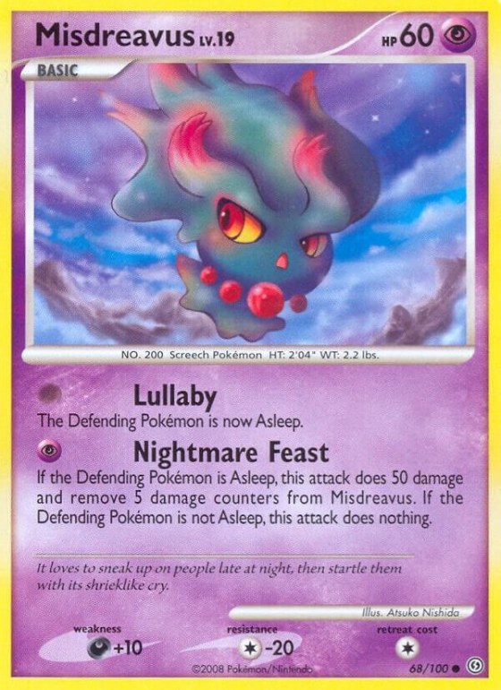 Misdreavus - Reverse Holo
