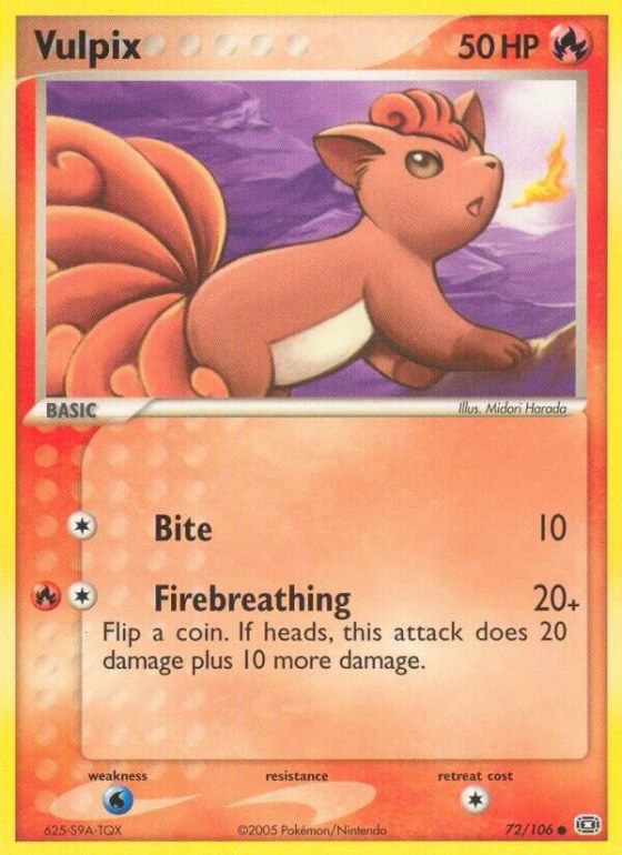 Vulpix - Reverse Holo