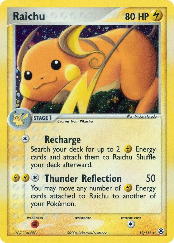 Raichu - Holo