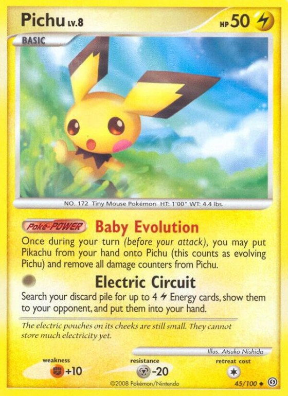 Pichu - Reverse Holo
