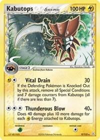 Kabutops (Delta Species) - Holo