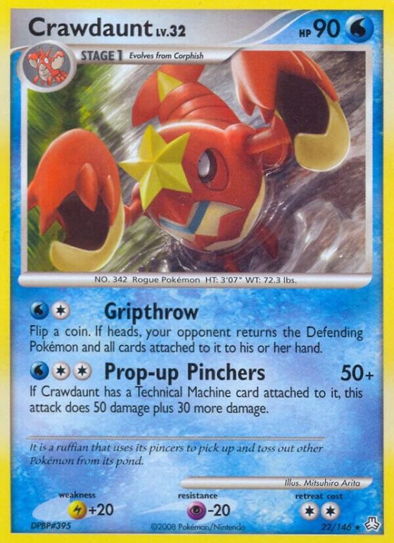 Crawdaunt - Reverse Holo