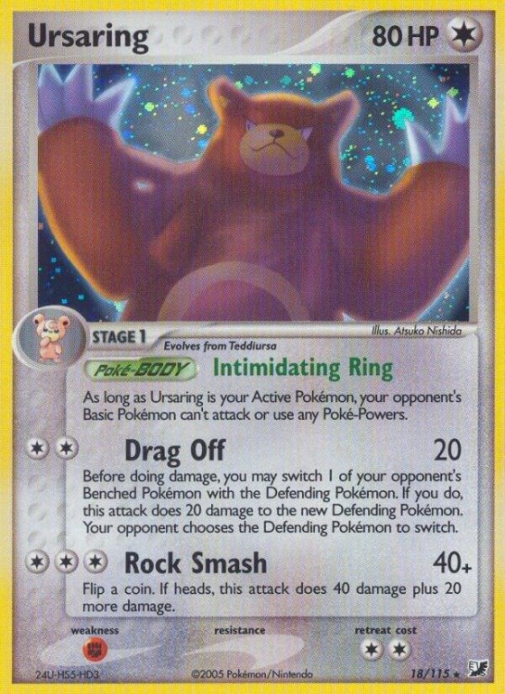 Ursaring - Reverse Holo