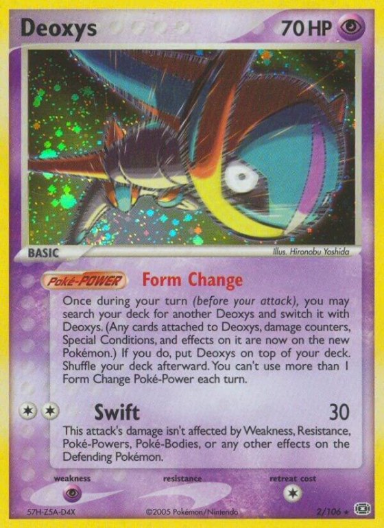 Deoxys (Speed Forme) - Reverse Holo
