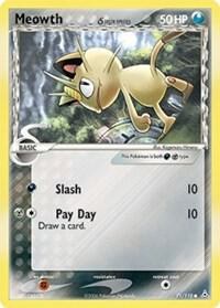 Meowth (Delta Species) - Reverse Holo