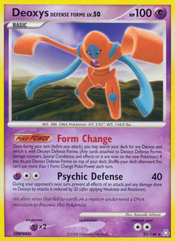 Deoxys Defense Forme - Reverse Holo