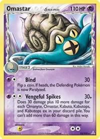 Omastar (Delta Species) - Reverse Holo