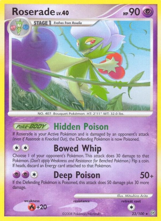 Roserade - Reverse Holo