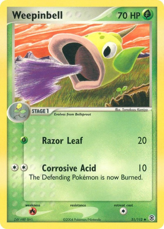 Weepinbell - Reverse Holo