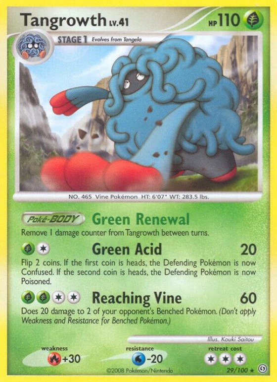 Tangrowth - Reverse Holo