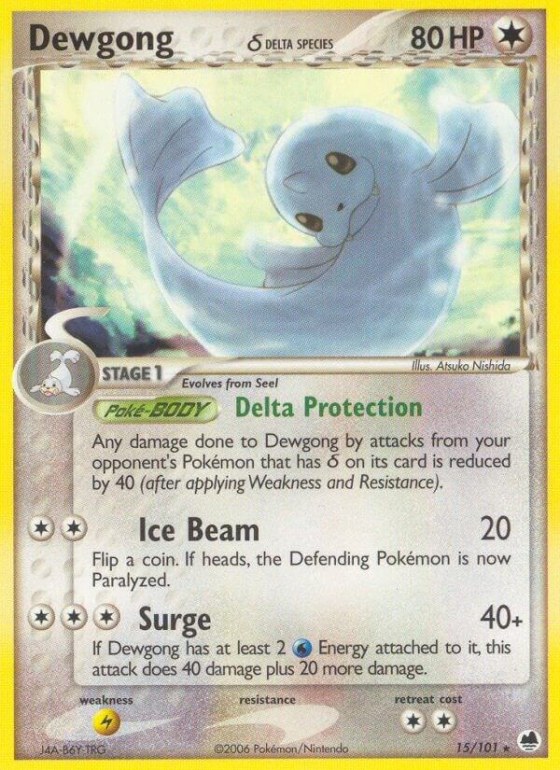 Dewgong (Delta Species) - Reverse Holo