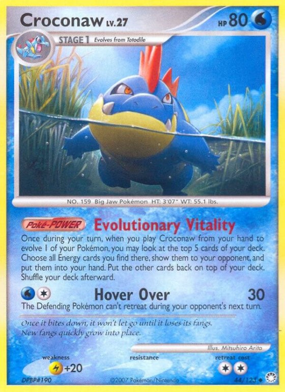 Croconaw - Reverse Holo