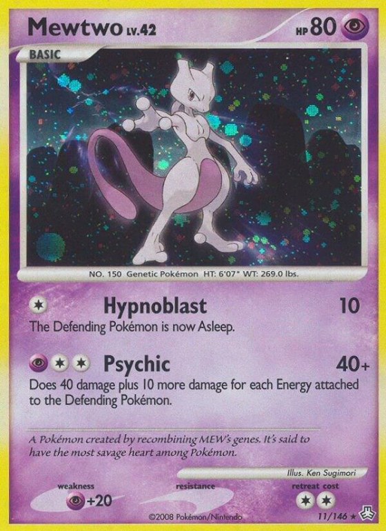 Mewtwo - Reverse Holo