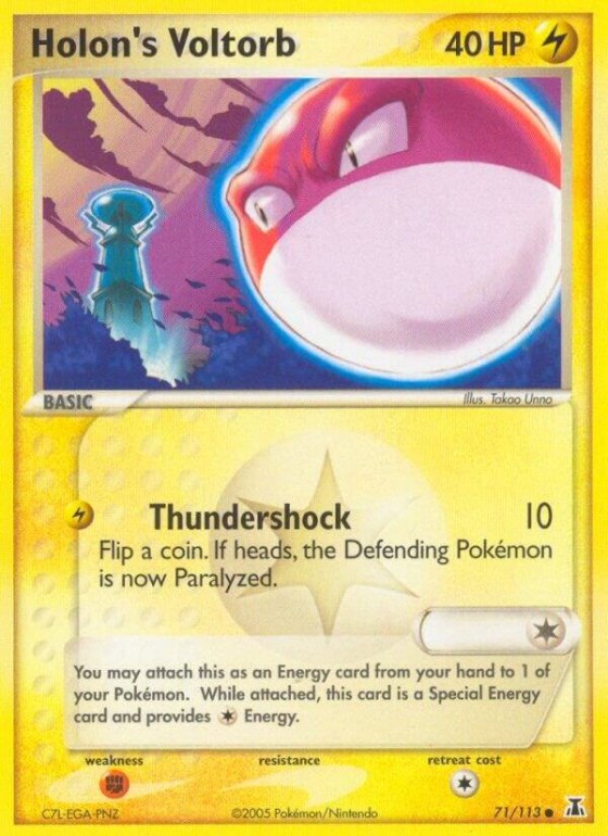 Holon's Voltorb - Reverse Holo