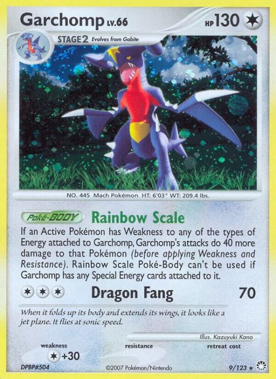 Garchomp - Reverse Holo