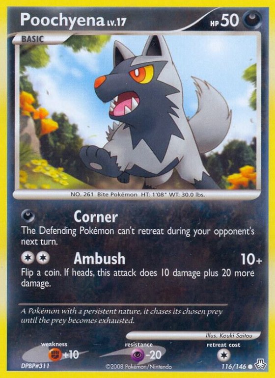 Poochyena - Reverse Holo