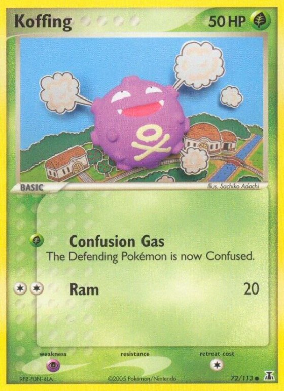 Koffing - Reverse Holo