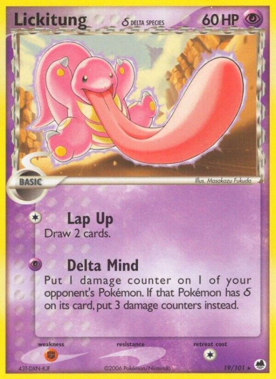 Lickitung (Delta Species) - Reverse Holo