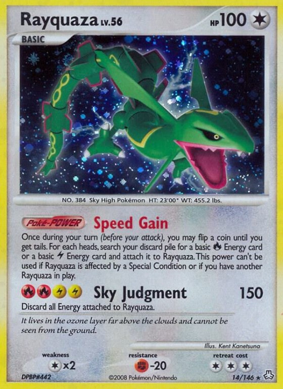 Rayquaza - Reverse Holo