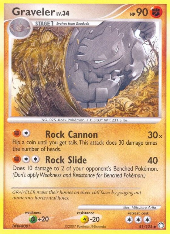 Graveler - Reverse Holo