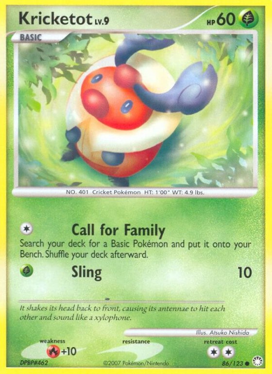 Kricketot - Reverse Holo