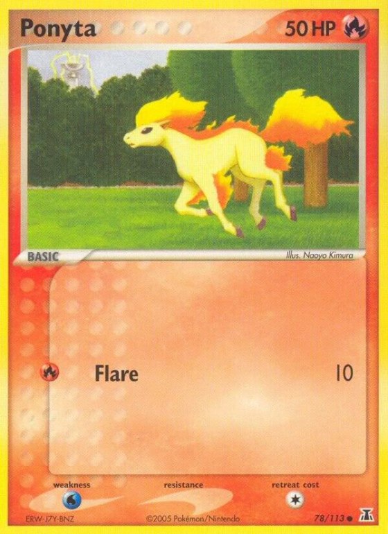 Ponyta - Reverse Holo