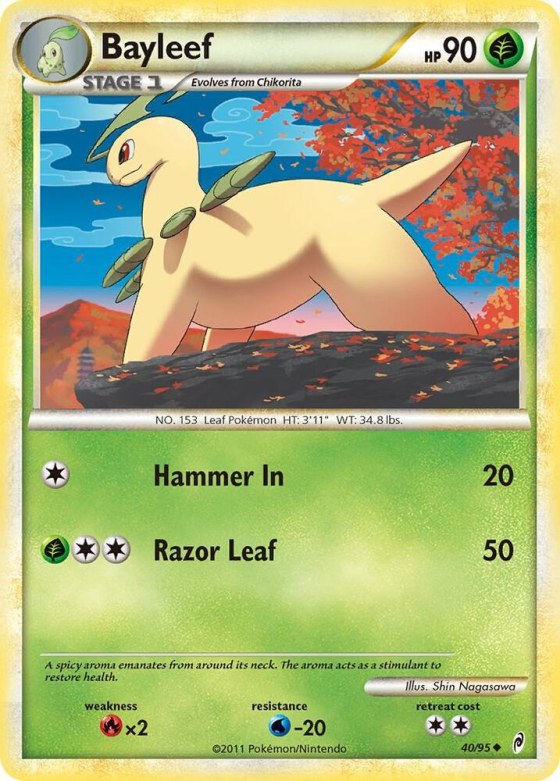 Bayleef - Reverse Holo