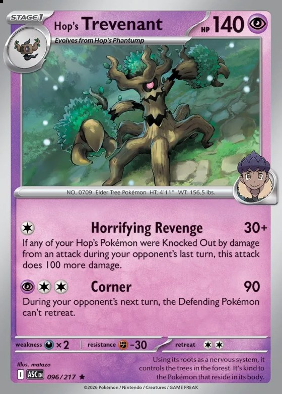 Hop's Trevenant