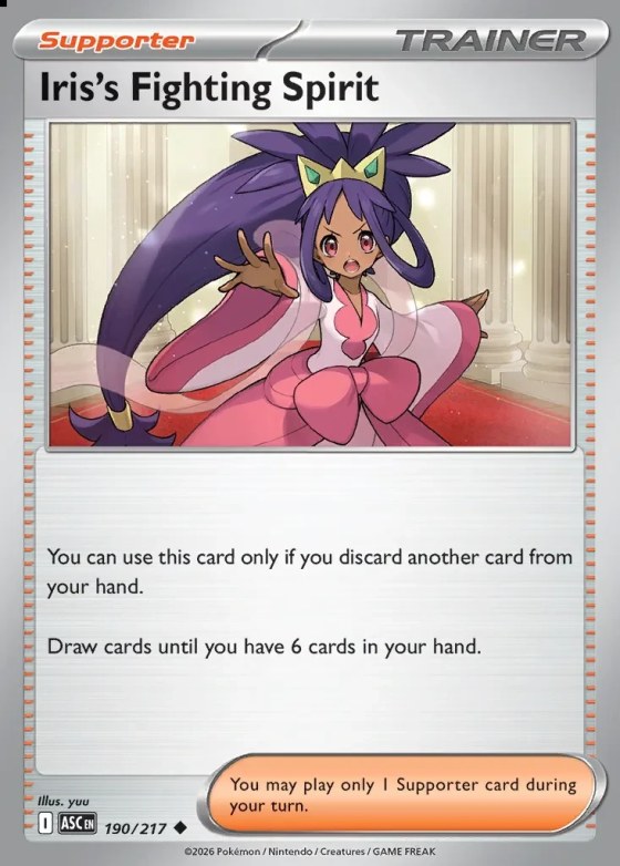 Iris's Fighting Spirit