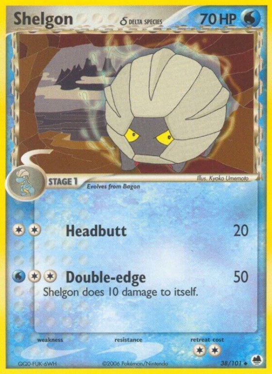 Shelgon (Delta Species) - Reverse Holo