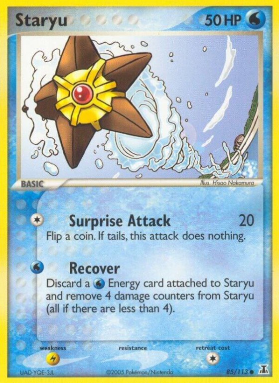 Staryu - Reverse Holo