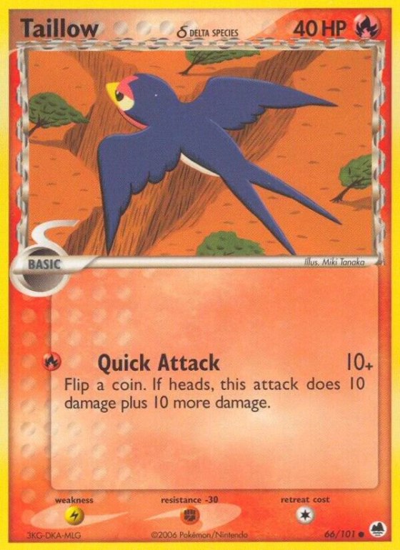 Taillow (Delta Species) - Reverse Holo