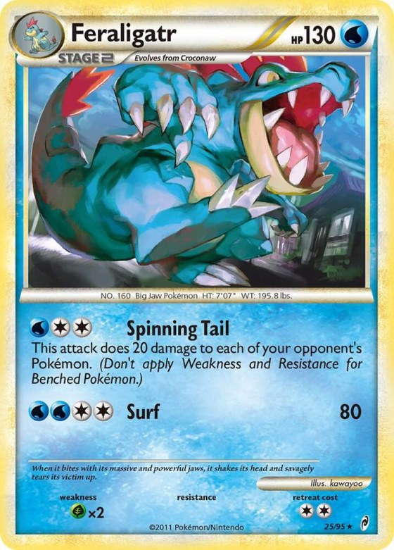 Feraligatr - Reverse Holo