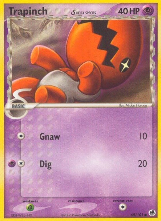Trapinch - 068/101 (Delta Species) - Reverse Holo