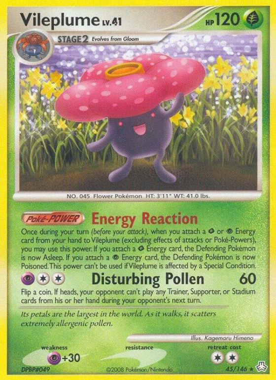 Vileplume - Reverse Holo