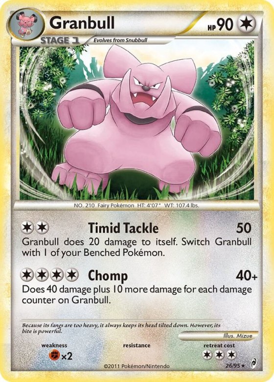 Granbull - Reverse Holo