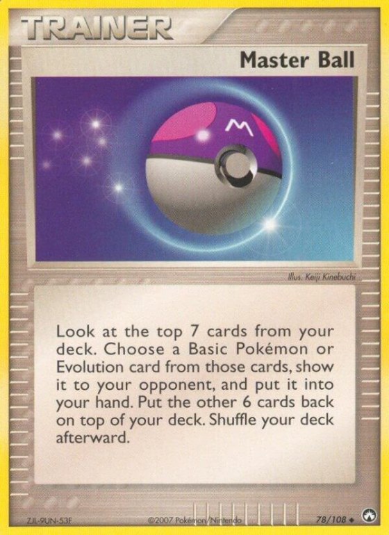Master Ball - Reverse Holo