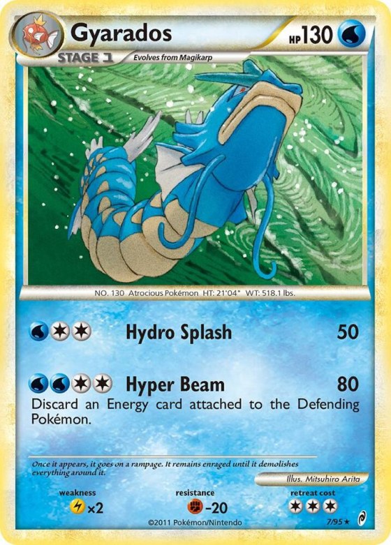 Gyarados - Reverse Holo