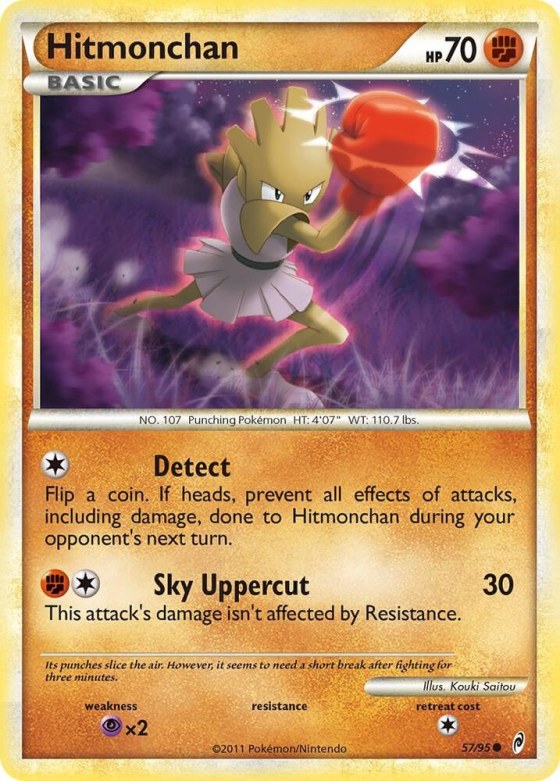 Hitmonchan - Reverse Holo