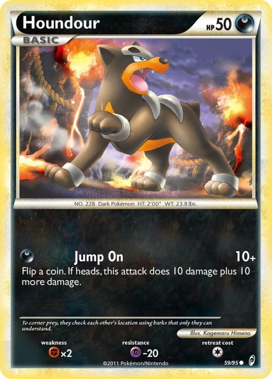 Houndour - Reverse Holo