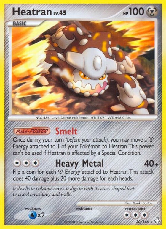 Heatran (30) - Reverse Holo