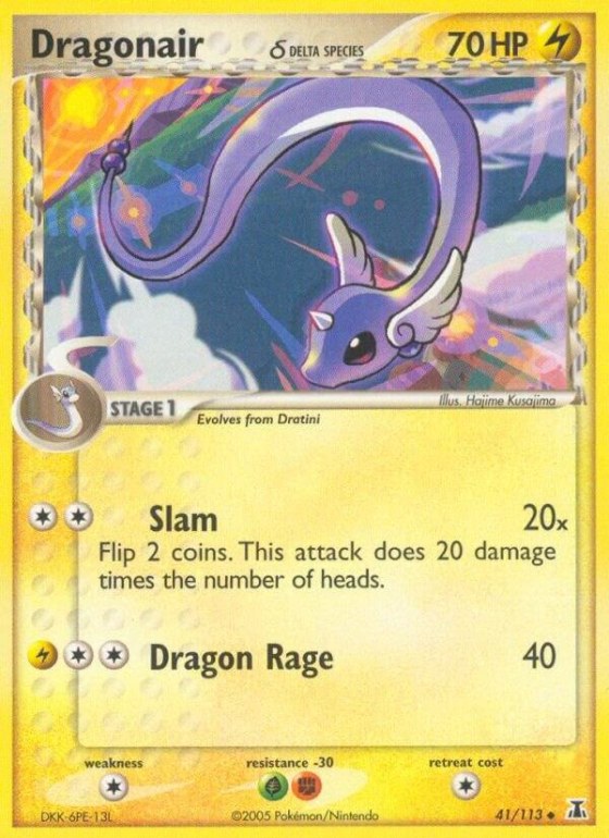 Dragonair - 41/113 (Delta Species) - Reverse Holo