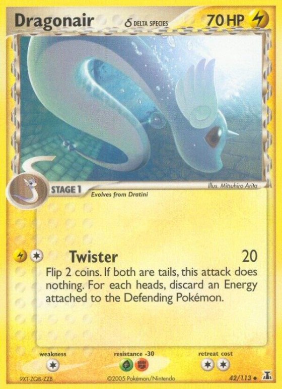 Dragonair - 42/113 (Delta Species) - Reverse Holo