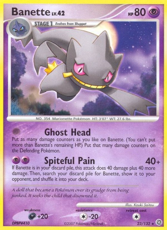 Banette - Reverse Holo