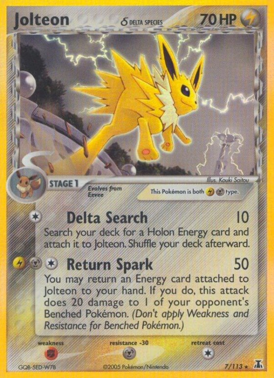 Jolteon (Delta Species) - Reverse Holo